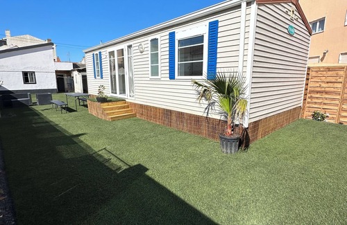 Pedrogao House | MobilHome 2 Comfortable 40 m from the Beach with Garden and Barbecue