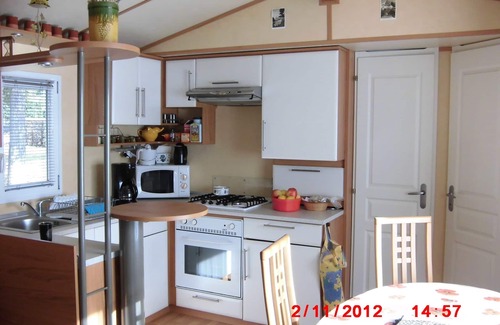 Verchaix House | Mobilhome located VERCHAIX campsite "Lake and Mountain" 1 km from SAMOENS