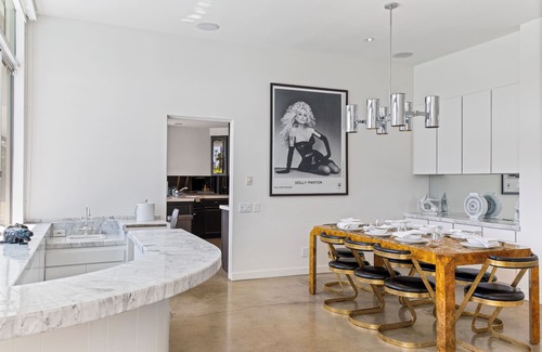 Indian Canyon House | Mod Blue Agave - Stunning Glam Mid-Century