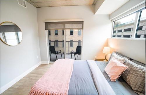 Downtown Apartment | Modern 2 BR with Balcony in GR Entertainment District
