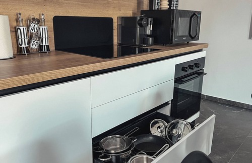 Savio Apartment | Modern 2BR 2BA Apt Sleeps 6 Free Parking