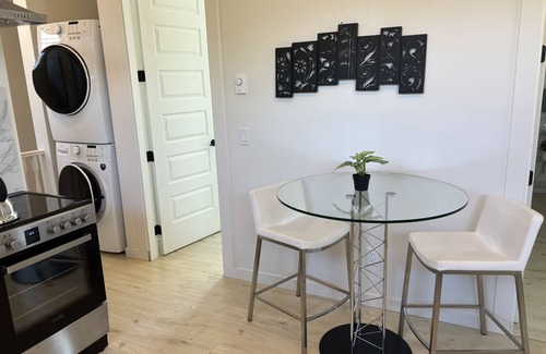 South Central Apartment | Modern 2BR Suite by the Beach | Walk to Hospital | Quiet & Bright Getaway