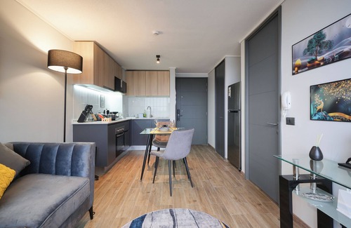 Downtown Santiago Apartment | Modern and Cozy 1D1B Santiago Downtown Near Movistar Arena
