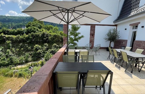 Miltenberg Apartment | Modern apartment (32 sqm) with fully equipped kitchen and XL shower