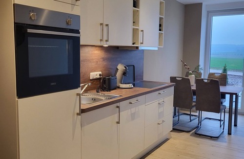 Bissendorf Apartment | Modern, bright vacation apartment with terrace, sauna & alpacas - pure relaxation!
