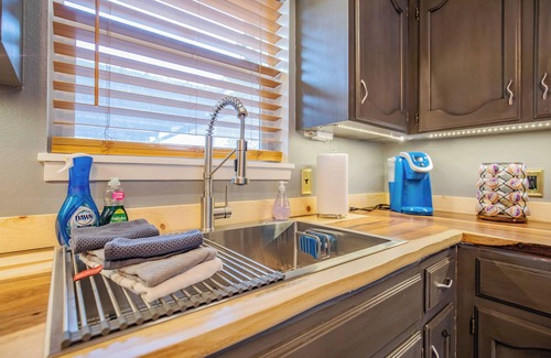 Cloudcroft Condo | Modern condo walking distance to EVERYTHING.