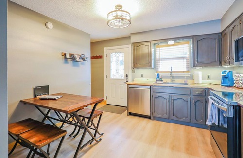 Cloudcroft Condo | Modern condo walking distance to EVERYTHING.