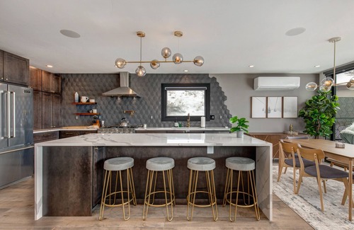 Highland Estates House | Modern, dog-friendly home with stunning mountain views, private hot tub, & grill