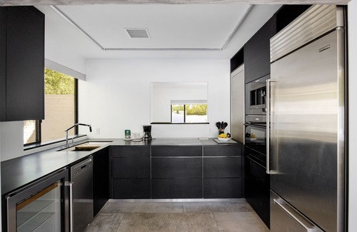 Old Las Palmas House | Modern Home with Heated Pool and Hot Tub! Dog Friendly! Firepit! Grill!