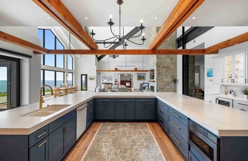 Northport House | Modern Lakefront Estate/Hot Tub Gym