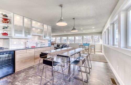 Otis House | Modern lakefront home with private dock & amazing views