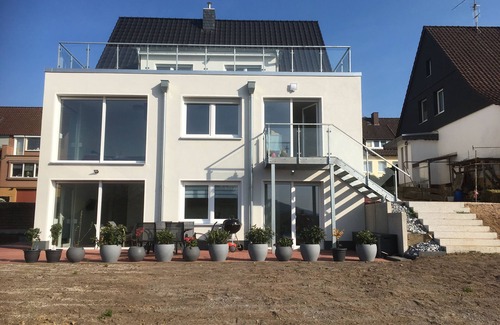 Hessisch Oldendorf Apartment | Modern, light-flooded vacation apartment in the Weserbergland Nature Park