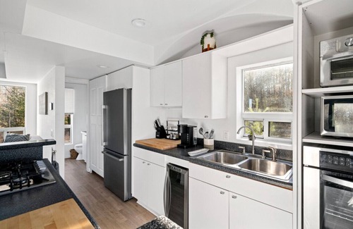 East Jordan House | Modern Luxe 3BR Charlevoix Home