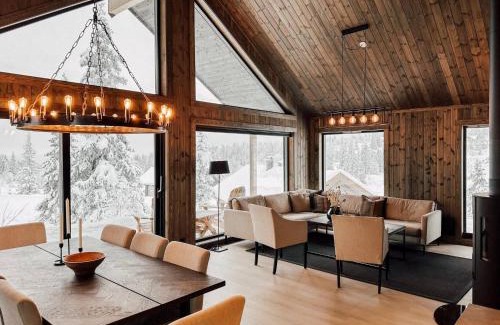 Gol Municipality House | Modern Mountain Cabin - Sauna - 5 Bedrooms - Sleeps for 10
