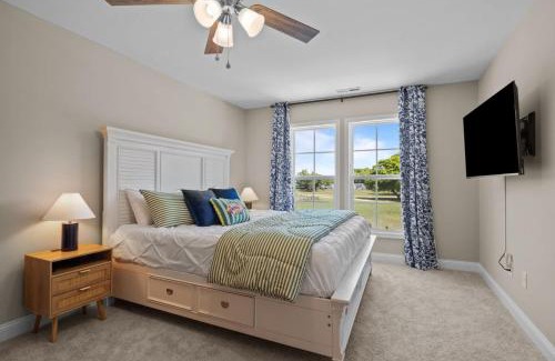 Cedar Point Villa | Modern Retreat Minutes to Emerald Isle Beach Villa