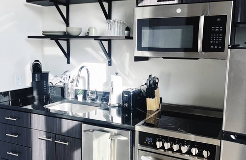 River North Art District Apartment | Modern RiNo 1BR Retreat