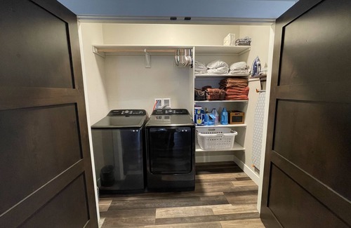 Salina Apartment | Modern rustic stay at The Bunkhouse outside of Salina