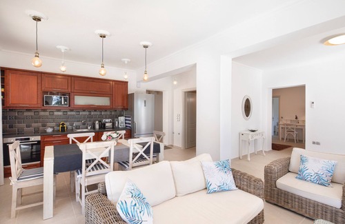 Barbati Villa | Modern single-storey villa 120 m from the blue azure beach