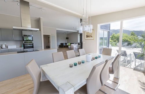 Grimsland House | Modern Spectacular Water View Relaxation Hiking Cycling Fishing Optional Boat