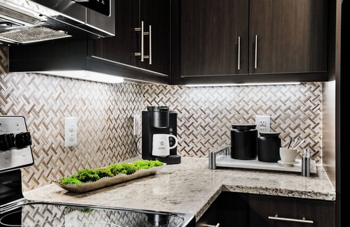 Farmers Branch Apartment | Modern Stylish Suite Luxe Serenity