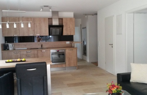 Oberstaufen Apartment | Modern vacation apartment near the spa gardens with underground parking, terrace and Oberstaufenplus card