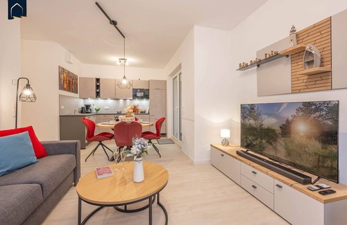 Koelpinsee Apartment | Modern vacation apartment in Kölpinsee with balcony - just 600 m from the beach