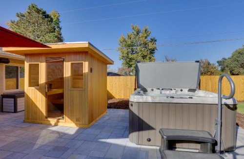 Barths House | Modern Wheat Ridge Home with Private Hot Tub and Sauna