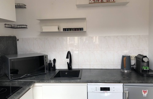 Krampfervorstadt Condo | Modernes Appartment am Malzwerk, 55qm
