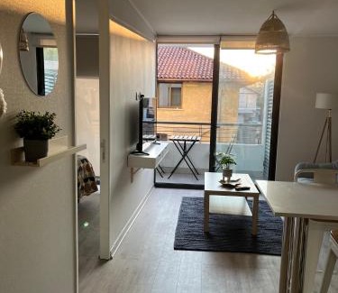 Nunoa Apartment | Moderno y acogedor depto cercano a Portal Ñuñoa y Estadio Nacional