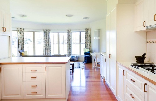 Flinders House | Monymusk - View across Golf Course and walking distance to Shops