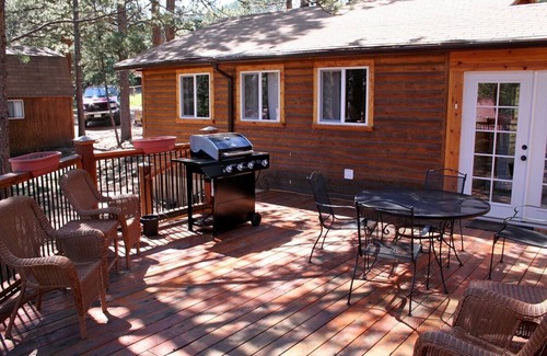 Estes Park Cabin | Mountain Pine Cabin With Personal Hot Tub - Dog-friendly! 3 Bedroom Cabin - #20-NCD0296