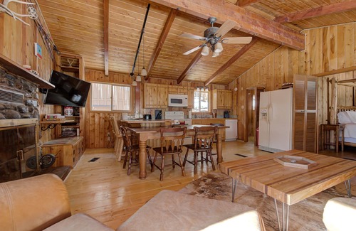 Taos Ski Valley Cabin | Mountain & River View | Families | Bunk Room | Pets OK