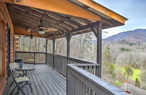 Canton House | Mountain Views Covered Deck w Hot TubSleeps 11