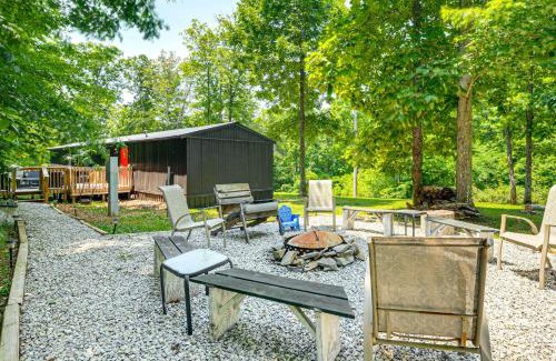 Nancy House | Nancy Cabin with Fire Pit Near Lake Cumberland!