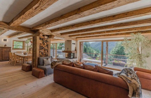 Spormaggiore Ski Chalet | Natural Stone Chalet with Great Atmosphere