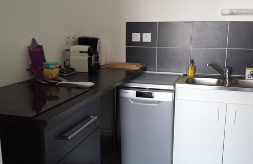 Rocabey - Alsace - Gare Apartment | Near the beach of Le Sillon - Nice T2 classified 3* -STANDING -CALM -BALCON -All on foot