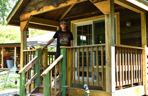 Woodbourne Cabin | Neversink Sanctuary - Private Camp - Riverside Eagle Watch