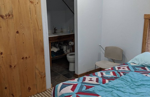 Thayne House | New apartment in shop with Indoor parking for toy trailers or vehicle.