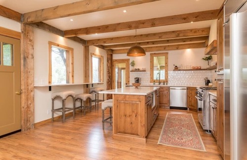 Hailey Ski Chalet | NEW! Chalet with private Pool, Hottub, and Sauna!