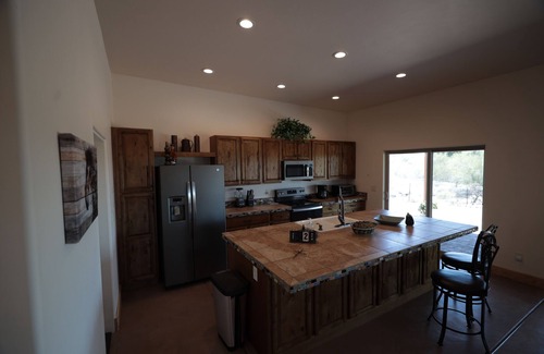 Tucson House | New construction, private, 1-BdRm home on its own 3.3 acres with city views