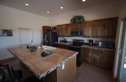 Tucson House | New construction, private, 1-BdRm home on its own 3.3 acres with city views