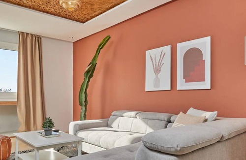Quartier Hassan Apartment | ☆ New Elegant Apt & 2Balcony in ♥ Rabat + Parking