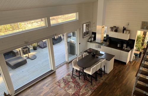 Finnholmen Villa | New House in Archipelago, Heated Jacuzzi and Pool with a Large Terace of 150 sqm