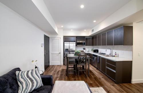 Mid-Wilshire Apartment | New Modern 2BR 3BA Apt in Central LA Rooftop & Free Parking