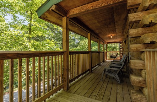 Shell Knob Cabin | New Pool and Hot Tub Deck at the Timber's Resort properties!