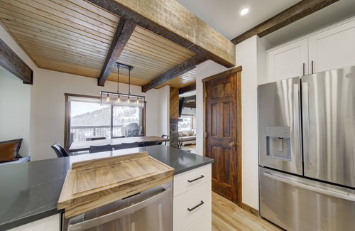 Big Sky Condo | New Reno Ski In/Out Lux Modern Duplex w/Private Hot Tub, Heated Garage, Views