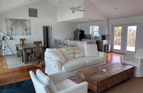 Port St. Joe House | New rental 1 level on Beach Sunset Sunrise Views & Huge Deck furthest NORTH Cape