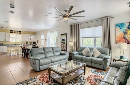 Legacy Park Villa | NEW! Stunning 5BR Villa with Pool, Spa & Quick Disney Access