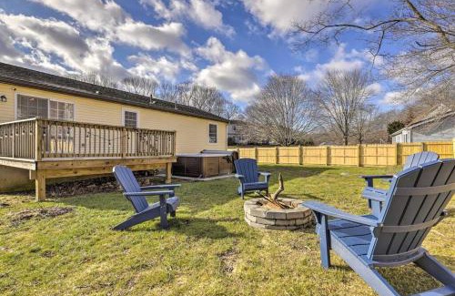 Old Mystic House | NEW! Updated Mystic Home w/Sauna, Hot Tub & Deck