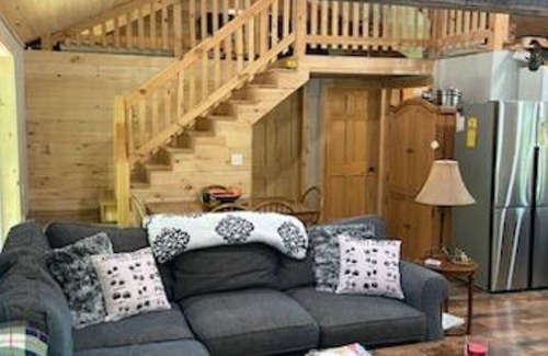 Town of Amboy Cabin | Newly built cabin in cozy wooded setting